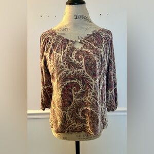 Ralph Lauren Paisley T Shirt